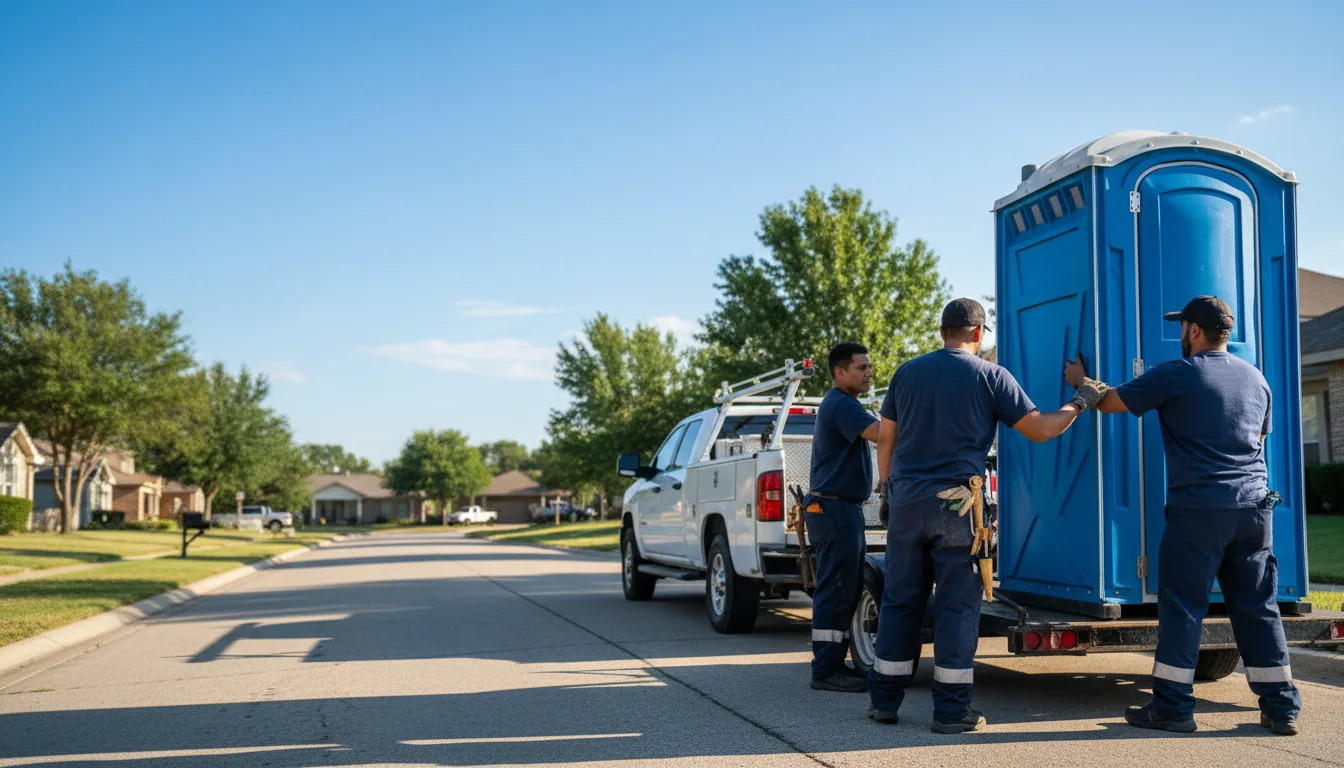 Portable Toilet Rental in Parsons, KS near me